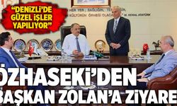 AK Parti Genel Başkan Yardımcısı Özhaseki’den Başkan Zolan’a Ziyaret