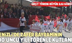 Denizli’de Zafer Bayramının 100’üncü Yılı Törenle Kutlandı