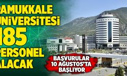 Pamukkale Üniversitesi 185 Personel Alacak