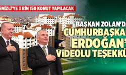 Başkan Zolan'dan Cumhurbaşkanı Erdoğan’a Videolu Teşekkür!