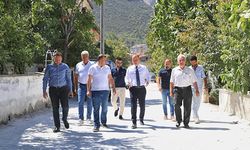 Pamukkale Belediyesi Bağbaşında Yolları Güzelleştiriyor