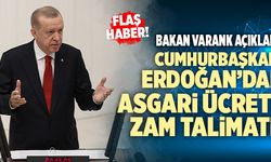 Cumhurbaşkanı Erdoğan’dan Asgari Ücrete Zam Talimatı Geldi!