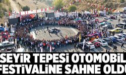 Seyir Tepesi Otomobil Festivaline Sahne Oldu