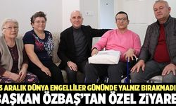 Başkan Ahmet Necati Özbaş’tan Engelli Bireylere Özel Ziyaret