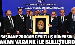 Başkan Uğur Erdoğan Denizli İş Dünyasını Bakan Varank İle Buluşturdu