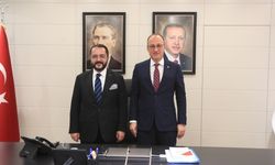 Başkan Avni Örki MHP İl Başkanı Yılmaz’ı Ağırladı