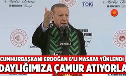 Cumhurbaşkanı Erdoğan Denizli’de 6’lı Masaya Yüklendi!
