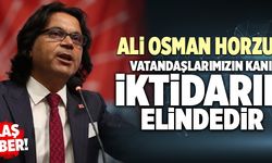 CHP’li Ali Osman Horzum; “Asrın Felaketi, Asrın Cinayetidir, Asrın İhanetidir, Asrın Beceriksizliğidir”