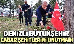 Denizli Büyükşehir, Cabar Şehitlerini Unutmadı