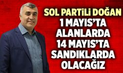 Kamil Doğan: “1 Mayıs’ta Alanlarda, 14 Mayıs’ta Sandıklarda Olacağız”