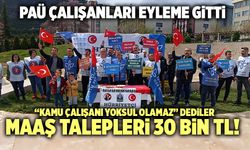 PAÜ Çalışanları Eyleme Gitti! 19 Maddelik İsteklerini Açıkladılar…