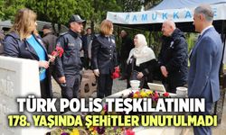 Türk Polis Teşkilatının 178. Yaşında Şehitler Unutulmadı