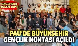 PAÜ'de Büyükşehir Belediyesi Gençlik Noktası Açıldı