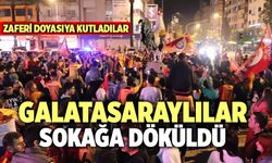 Denizli’de Galatasaraylılar Sokağa Döküldü