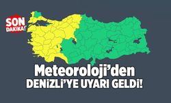 Meteoroloji Denizli’yi Uyardı! Sağanak Yağış Geliyor…