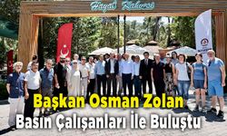 Başkan Osman Zolan basın Çalışanları İle Buluştu