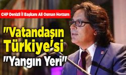 CHP'den Zam açıklaması: "Vatandaşın Türkiye'si yangın yeri"