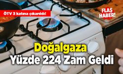 Doğalgaz da ÖTV Zammı