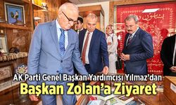 AK Parti Genel Başkan Yardımcısı Yılmaz’dan Başkan Zolan’a Ziyaret