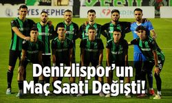 Denizlispor Maç Saati Değişti