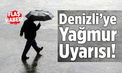 Denizli’de Çarşamba Günü Sağanak Yağış Etkili Olacak