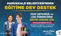 Pamukkale Belediyesi’nin Eğitim Yardımı Başvurularında Son Gün 15 Eylül