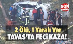 Tavas’ta Feci Kaza! 2 Ölü, 1 Yaralı…