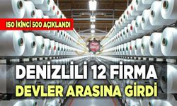 Denizlili 12 Firma Devler Arasına Girdi