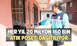 Merkezefendi’de Her Yıl 20 Milyon 160 Bin Atık Poşeti Dağıtılıyor