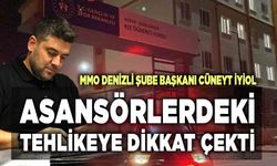 MMO Asansörlerdeki Tehlikeye Dikkat Çekti