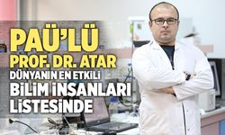PAÜ’lü Prof. Dr. Atar, Dünyanın En Etkili Bilim İnsanlarından Oldu