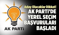 AK Parti’de Yerel Seçim Başvuruları Başladı!