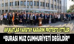 Avukatlar Yargıtay Kararını Protesto Ettiler
