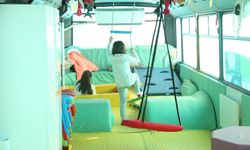 Merkezefendili Çocuklar Oyun Otobüsünde Eğlenerek Öğreniyor