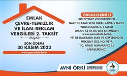 Pamukkale Belediyesi’nde Vergi Ödemeleri Başladı!