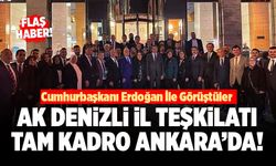 Cumhurbaşkanı Erdoğan, AK Denizli İl Teşkilatı İle Görüştü