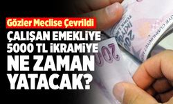 Çalışan Emekliye 5000 TL İkramiye Ne Zaman Yatacak?