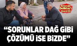İYİ Partili Türkay Berberoğlu Deliktaş’ı Ziyaret Etti