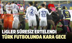 Türk Futbolunda Kara Gece; Ligler Süresiz Ertelendi