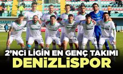 2'nci Lig'in En Genç Takımı Denizlispor