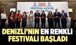 Denizli’nin En Renkli Festivali Başladı