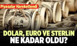 Dolar, Euro ve Sterlin Ne Kadar Oldu?