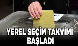 Yerel Seçim Takvimi Başladı