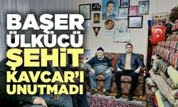 Başer Ülkücü Şehit Kavcar’ı Unutmadı