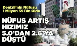 Nüfus Artış Hızımız 5.0’dan 2.6’ya Düştü