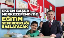 Ekrem Başer Merkezefendi'de Eğitim Seferberliği Başlatacak