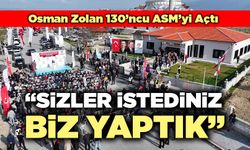 Başkan Zolan, “Sizler İstediniz, Biz Yaptık”