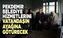 Pekdemir Belediye Hizmetlerini Vatandaşın Ayağına Götürecek