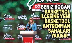 Şeniz Doğan, “Basketbol İlçesine Yeni Basketbol Antrenman Sahaları Yakışır”