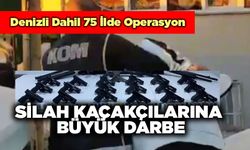 Silah Kaçakçılarına Darbe, Denizli Dahil 75 İlde Operasyon